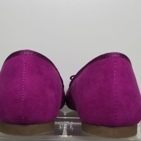 Arizona Jean's‎ Co Womens Fuchsia Studded Slip On Ballet Flats Size 9M - Picture 7 of 16